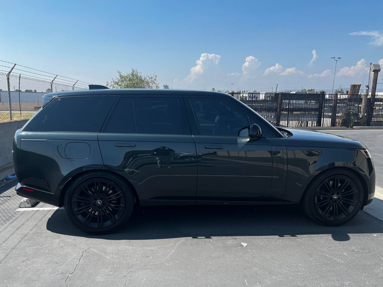 Range Rover après teinte complète