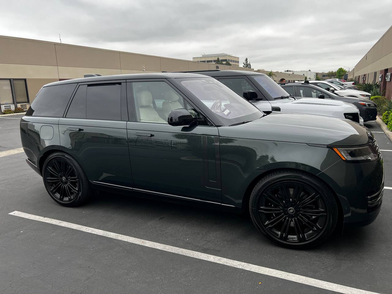 Range Rover avant teinte